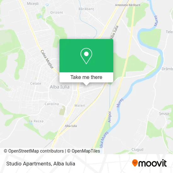Studio Apartments map