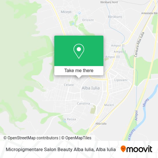 Micropigmentare Salon Beauty Alba Iulia map