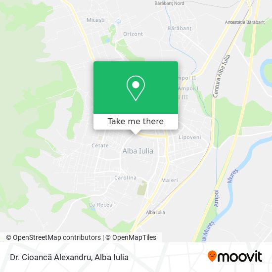 Dr. Cioancă Alexandru map