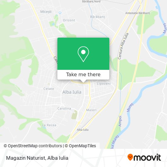 Magazin Naturist map