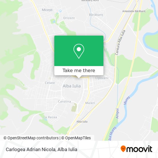 Carlogea Adrian Nicola map