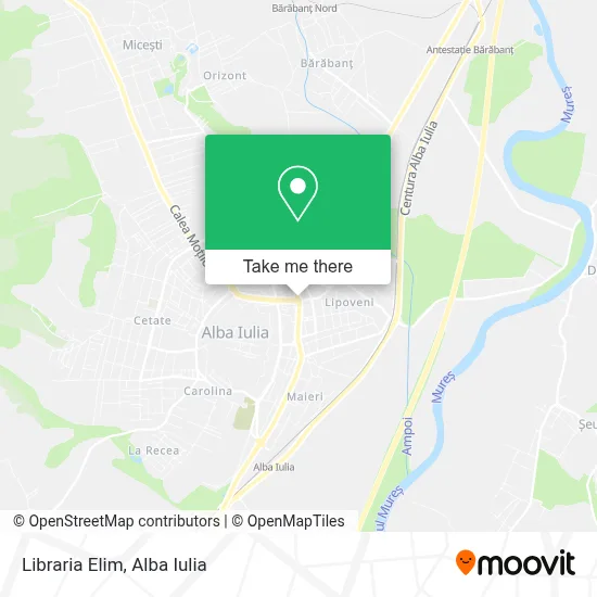 Libraria Elim map