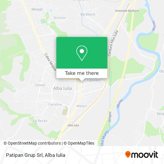 Patipan Grup Srl map