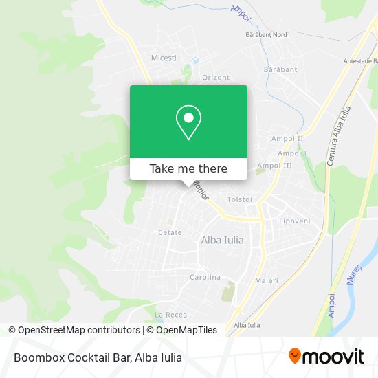 Boombox Cocktail Bar map