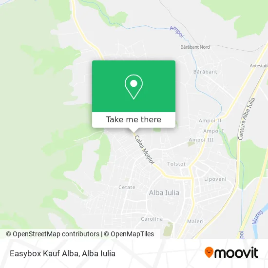 Easybox Kauf Alba map