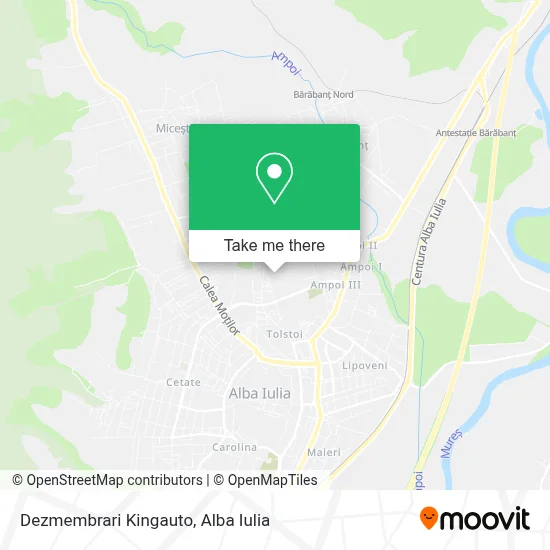 Dezmembrari Kingauto map