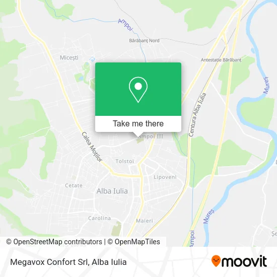 Megavox Confort Srl map