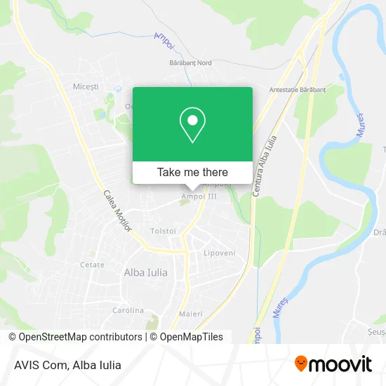 AVIS Com map