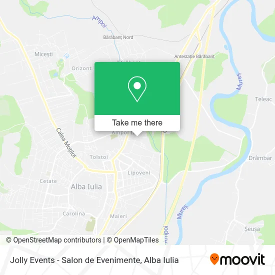 Jolly Events - Salon de Evenimente map