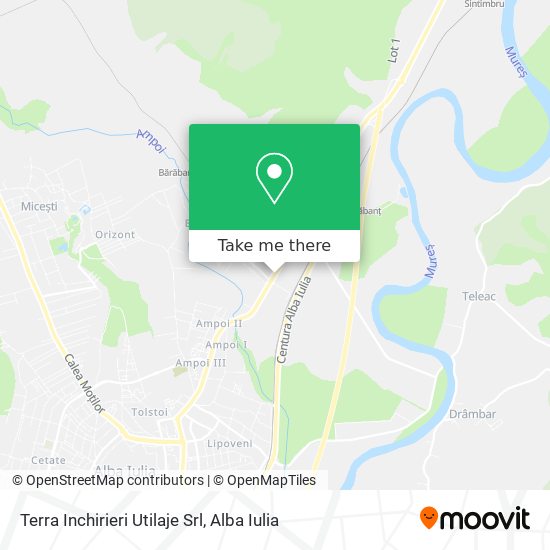 Terra Inchirieri Utilaje Srl map