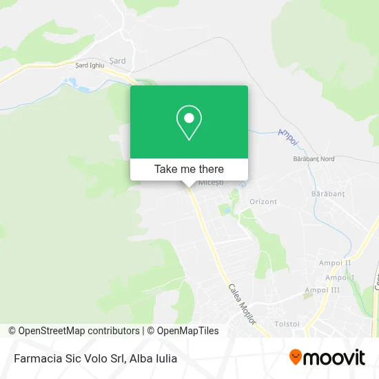 Farmacia Sic Volo Srl map