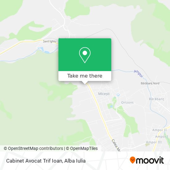 Cabinet Avocat Trif Ioan map