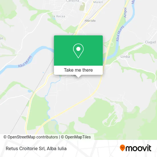 Retus Croitorie Srl map