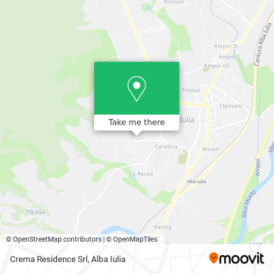Crema Residence Srl map