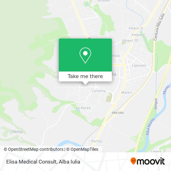 Elisa Medical Consult map