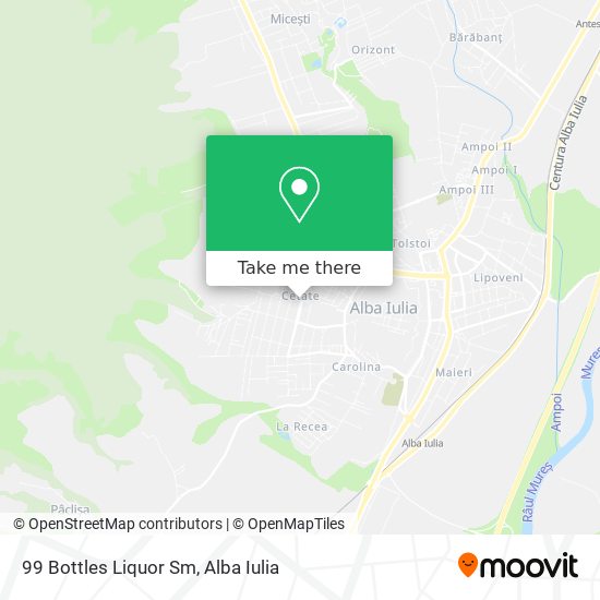 99 Bottles Liquor Sm map