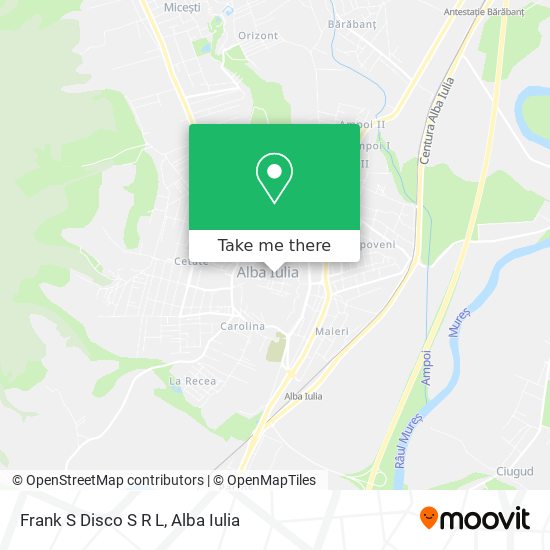 Frank S Disco S R L map