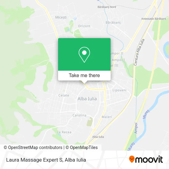 Laura Massage Expert S map