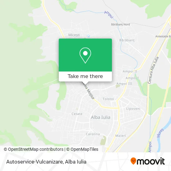Autoservice-Vulcanizare map
