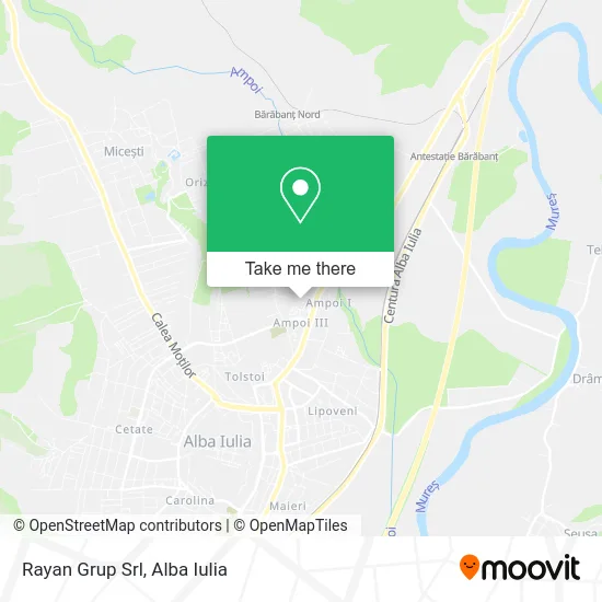 Rayan Grup Srl map