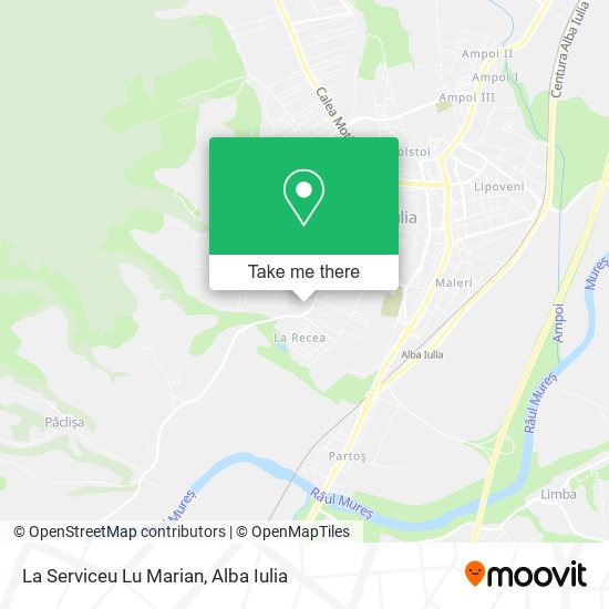 La Serviceu Lu Marian map