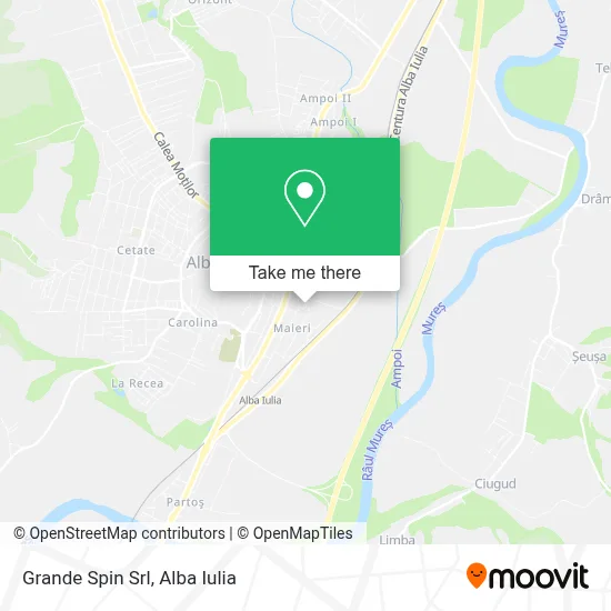 Grande Spin Srl map