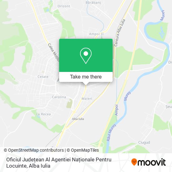 Oficiul Județean Al Agentiei Naționale Pentru Locuinte map