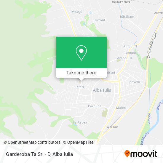 Garderoba Ta Srl - D map