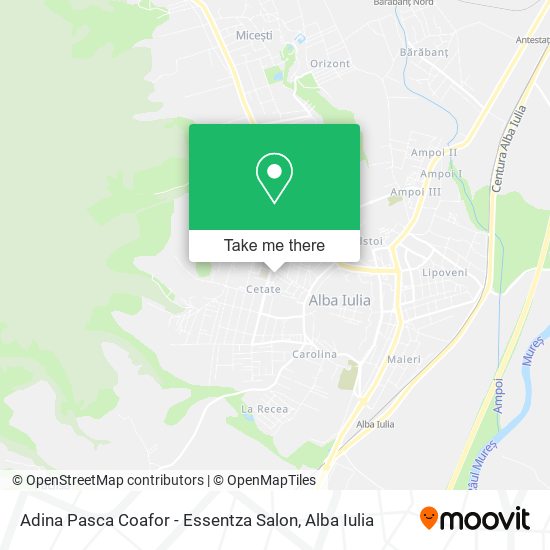 Adina Pasca Coafor - Essentza Salon map