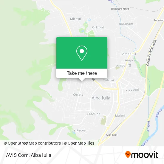 AVIS Com map