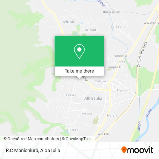 R.C Manichiurã map
