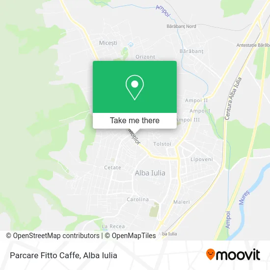 Parcare Fitto Caffe map