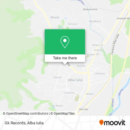 Gk Records map