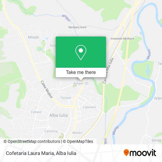 Cofetaria Laura Maria map