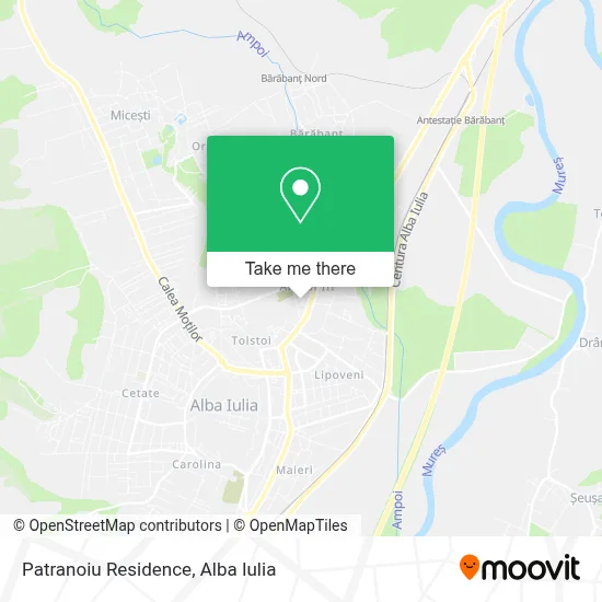 Patranoiu Residence map