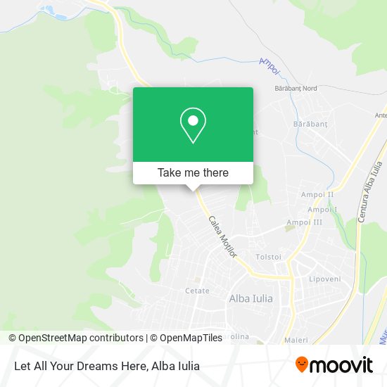 Let All Your Dreams Here map