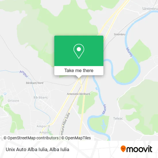 Unix Auto Alba Iulia map