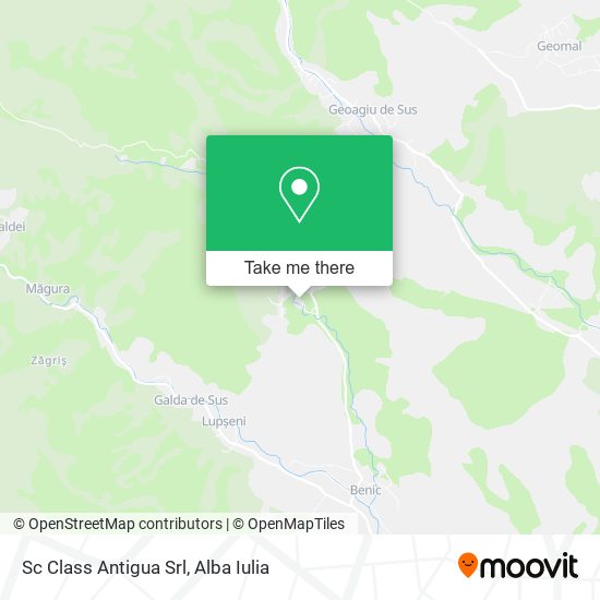 Sc Class Antigua Srl map