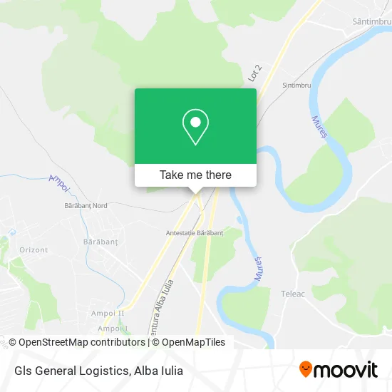 Gls General Logistics map