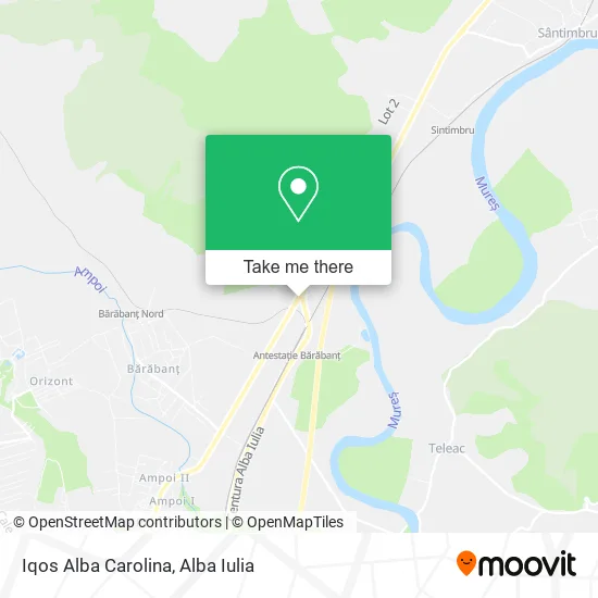 Iqos Alba Carolina map