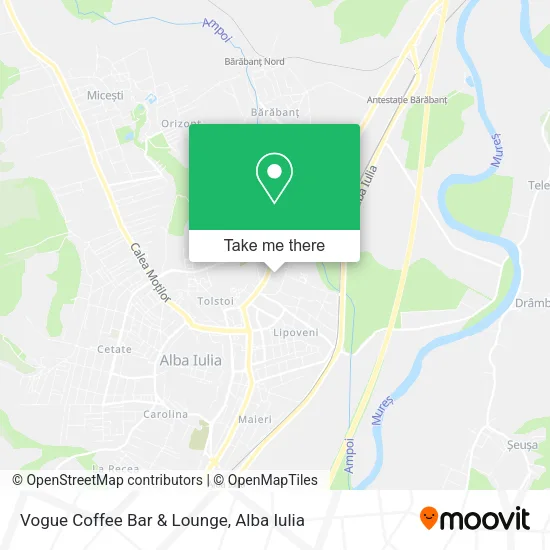 Vogue Coffee Bar & Lounge map