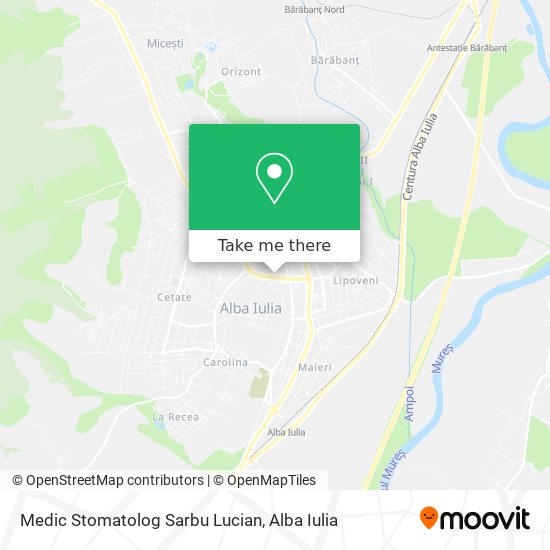 Medic Stomatolog Sarbu Lucian map