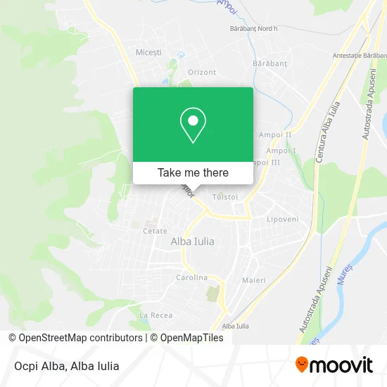 Ocpi Alba map