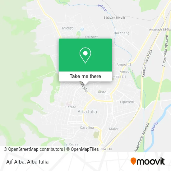 Ajf Alba map