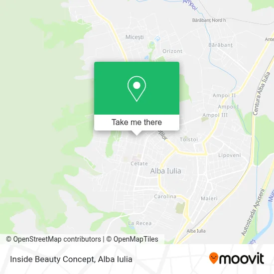 Inside Beauty Concept map