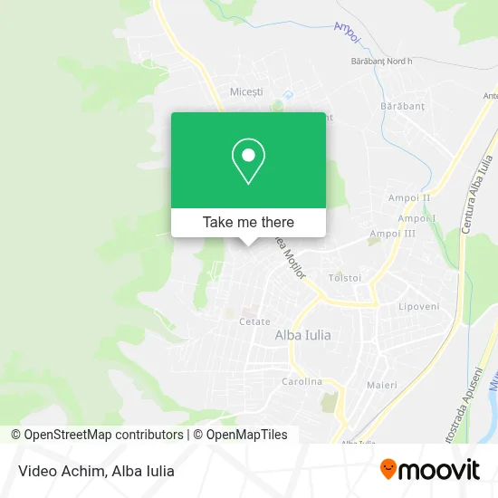 Video Achim map