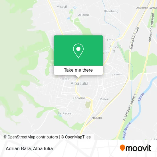 Adrian Bara map