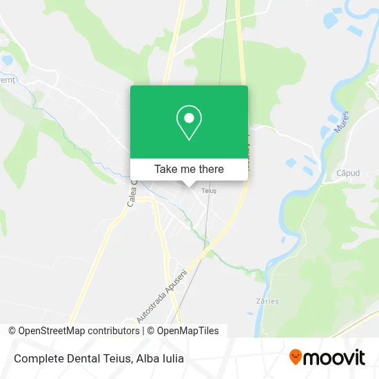 Complete Dental Teius map
