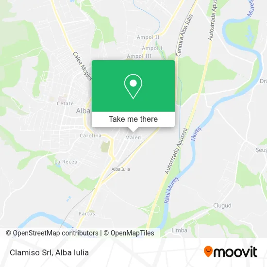 Clamiso Srl map