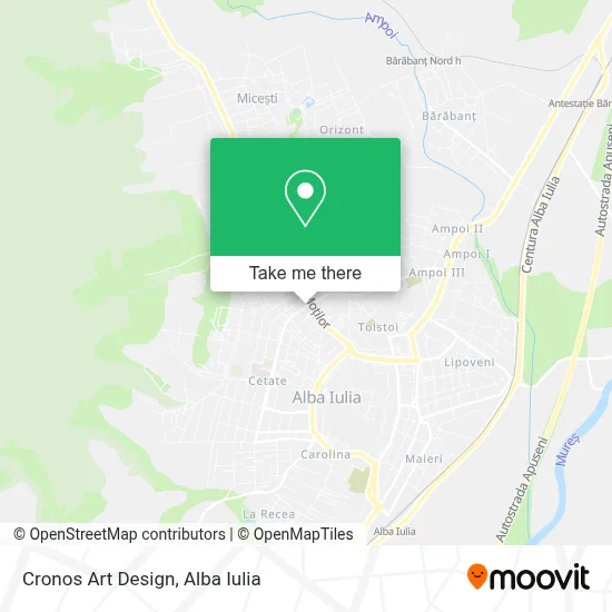 Cronos Art Design map
